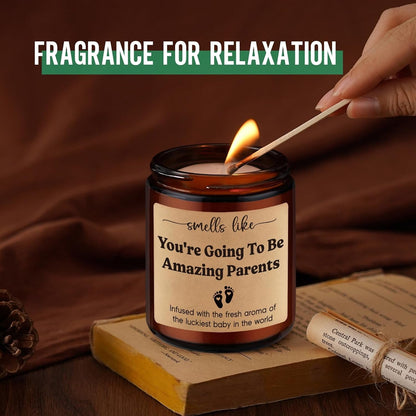 Candles, New Parents Gifts for Couples, Mom to Be, New Dad, First Time5