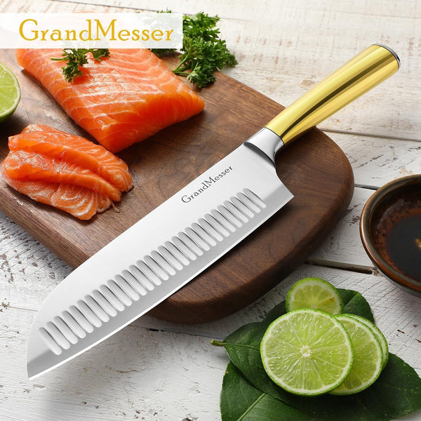 Santoku Knife, Chef'S Kitchen Knife 7 Inch6