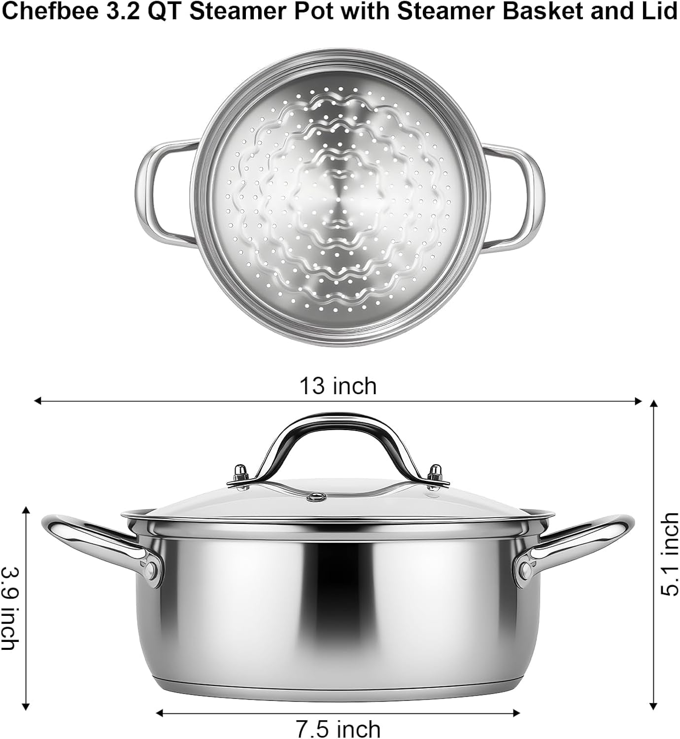 3-2qt-stainless-steel-steamer-for-cooking-with-food-steamer-basket-healthy-steaming-pot-multi-use-kitchen-cookware-for-vegetables-dumplings-soup-and-food-preparation-daily-kitchen-cooking