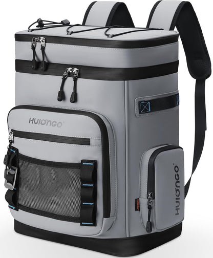 Large Waterproof Insulated Cooler Backpack, 30L, 48Cans | Men & Women, Leak Proof, for Camping, Beach, Fishing, Picnic, Travel, Outdoor1