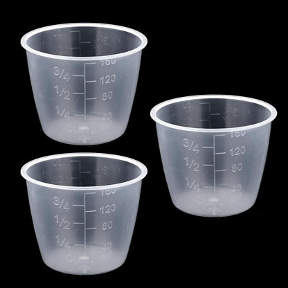 3PCS Rice Measuring Cup 160 Ml Plastic Transparent Rice-Cooker Cups Small Laundry Measuring Rice-Cup Replacement for Measurings Rice and Dry Liquid Ingredient1