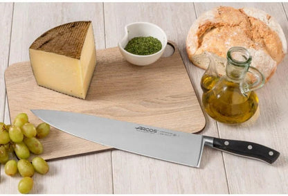 Forged Chef Knife 12 Inch Stainless Steel. Multi-Use Professional Cooking Knife for Cutting Meat and Vegetables. Ergonomic Polyoxymethylene Handle and 300Mm Blade. Series Riviera. Color Black4