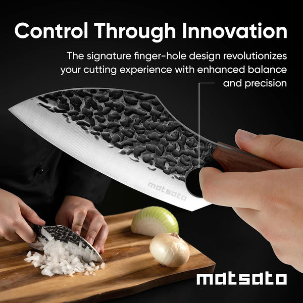 Japanese Steel Chef Knife – Kitchen Knife for Meat & Vegetables7