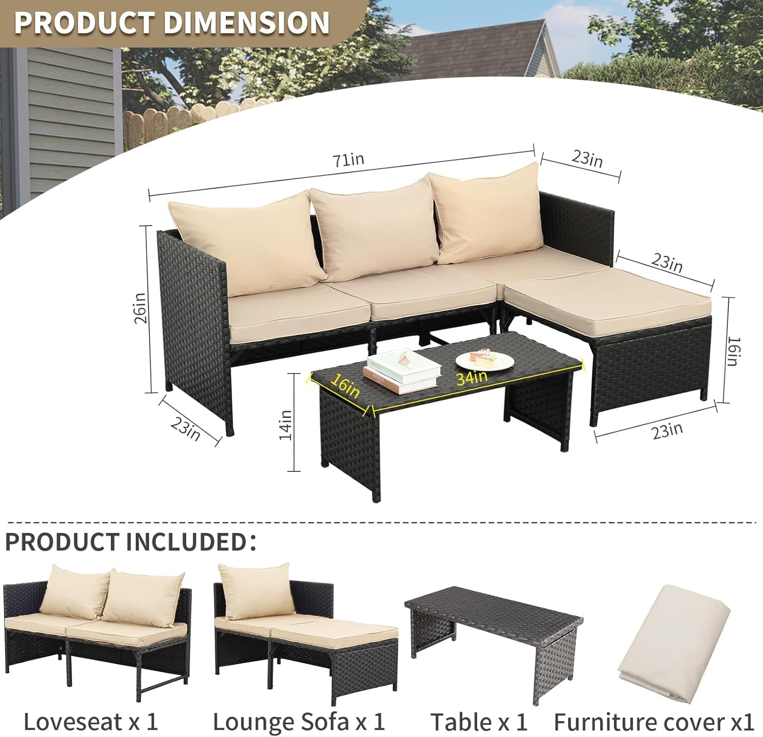 3-piece-outdoor-pe-rattan-furniture-set-patio-black-wicker-conversation-loveseat-sofa-sectional-couch-khaki-cushion