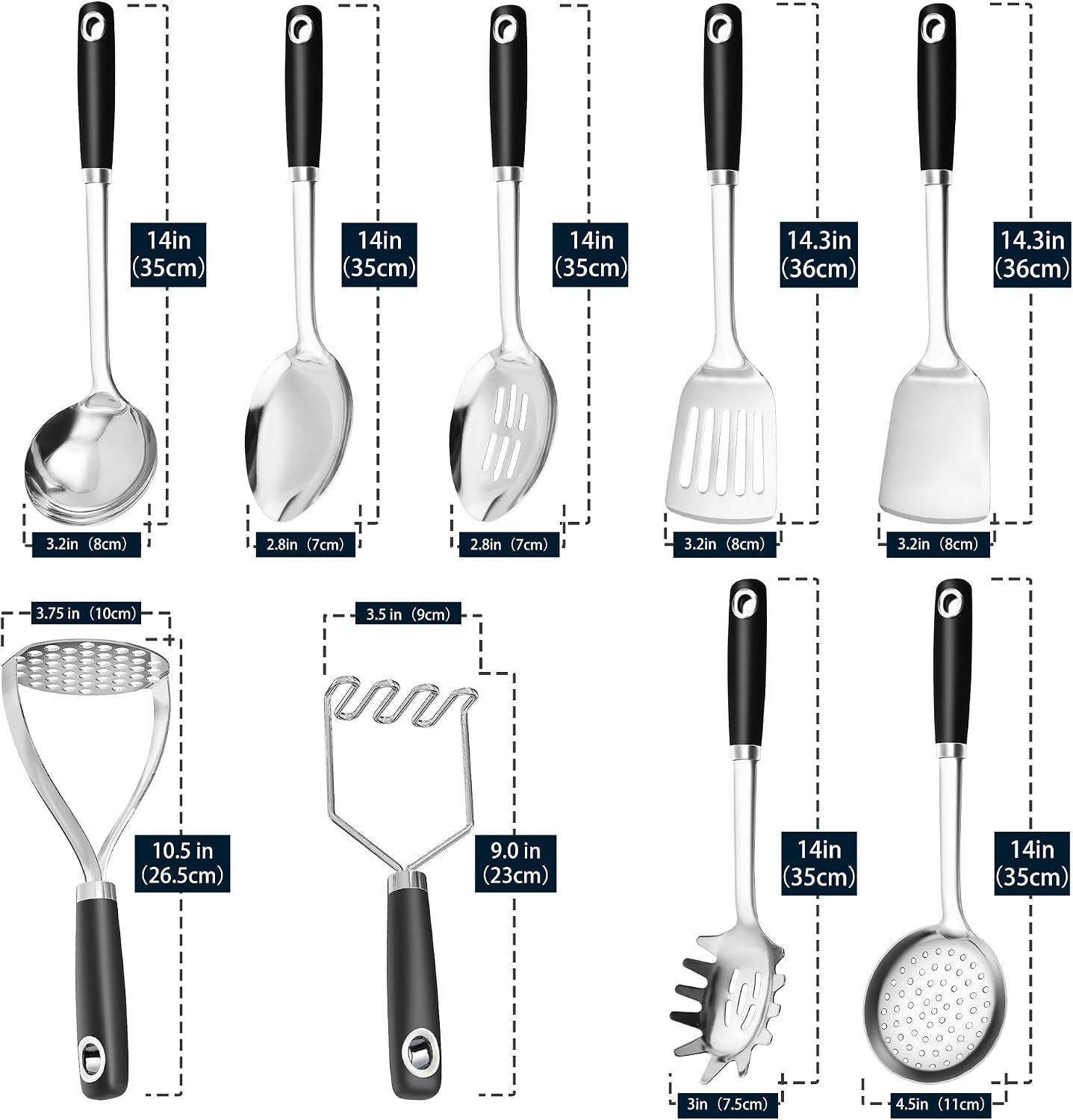 18-0-stainless-steel-cooking-utensils-set-heavy-duty-kitchen-utensils-for-daily-use-party-wedding-housewarming-dishwasher-safe-9-pieces