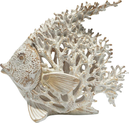 Beach Coastal Coral Reef Angelfish Home Office Bathroom Decor Gift2