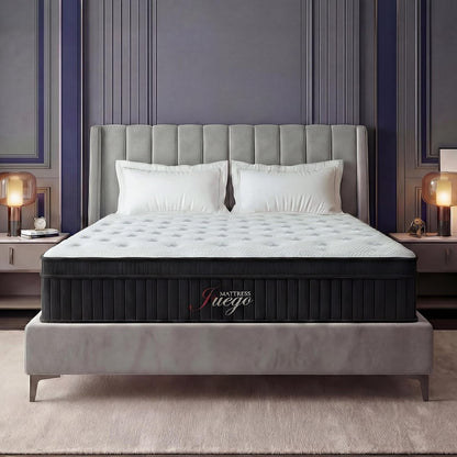 14 Inch Queen Mattress，Cooling Hybrid Mattress for All Sleepers9