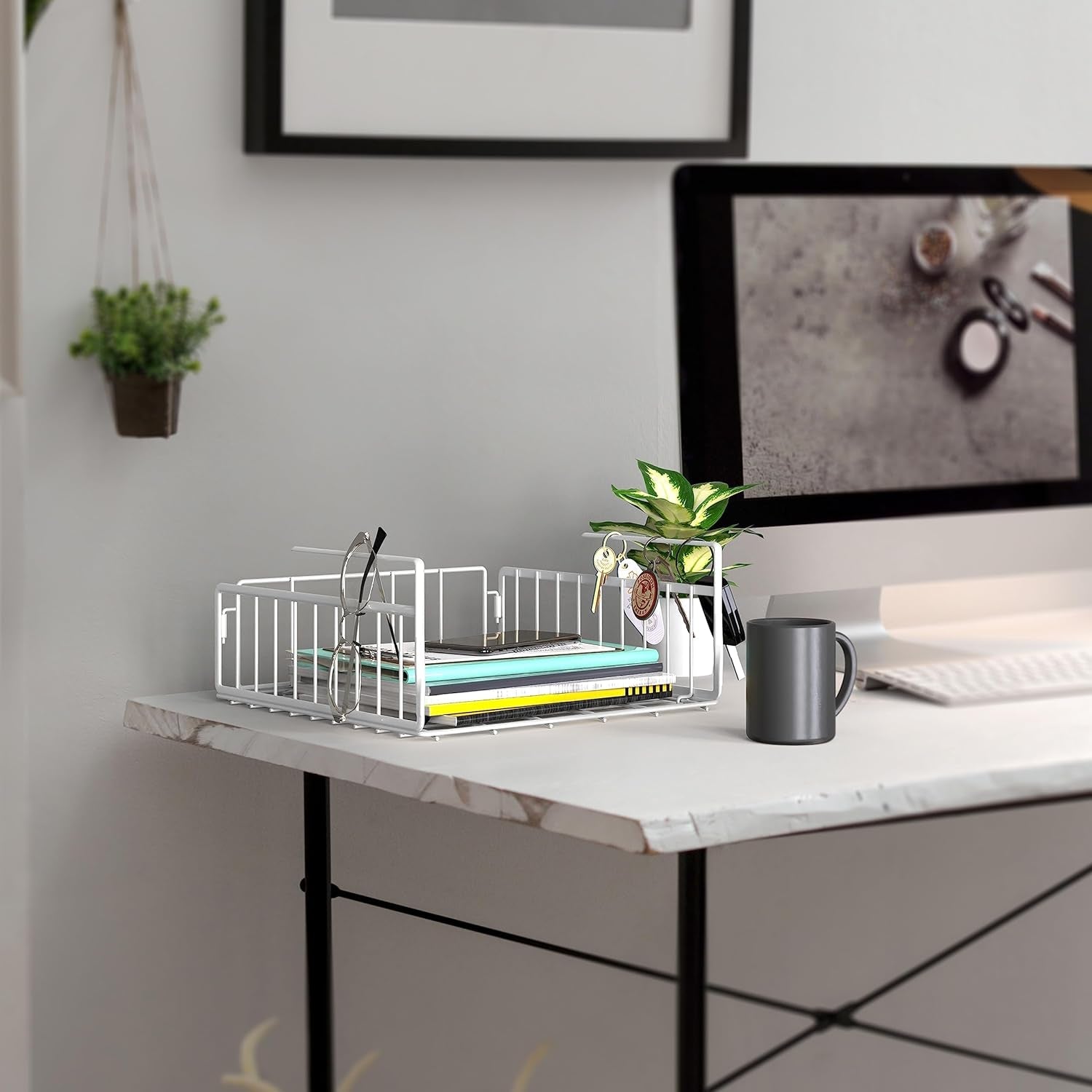 2-pack-under-shelf-wire-metal-basket-shelf-white