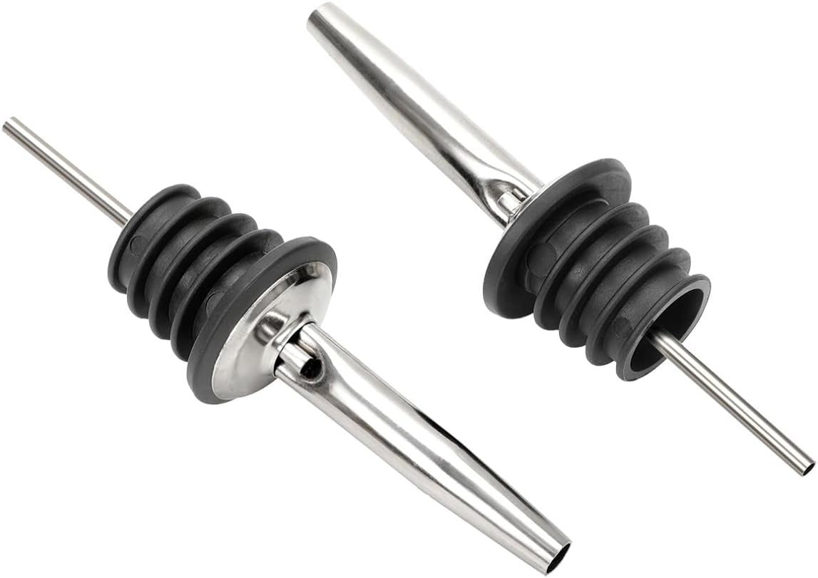 12-pack-stainless-steel-classic-bottle-pourers-w-tapered-spout