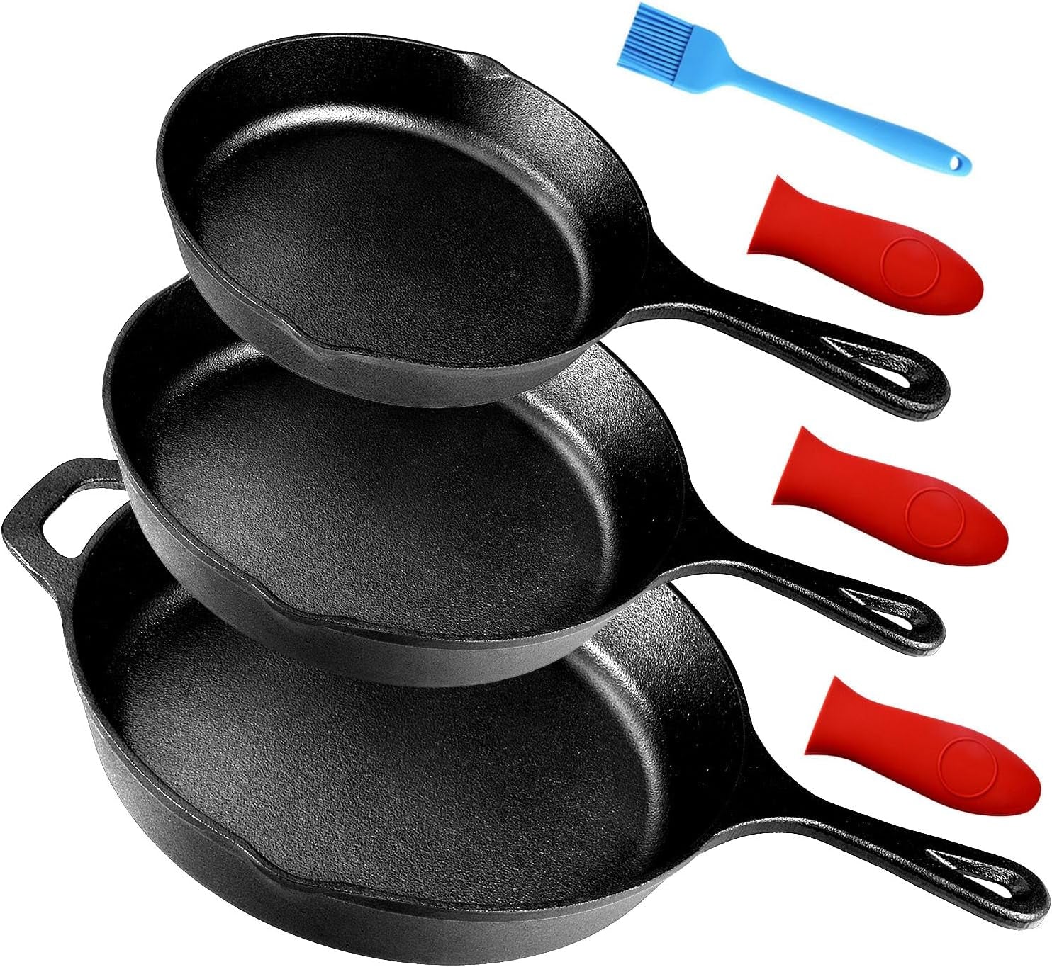 cast-iron-skillets-3-piece-set-6-8-10-pre-seasoned-pan-set-cast-iron-with-3-heat-resistant-silicone-handle-holders-indoor-outdoor-use-oven-grill-stovetop-induction-safe-cookwar