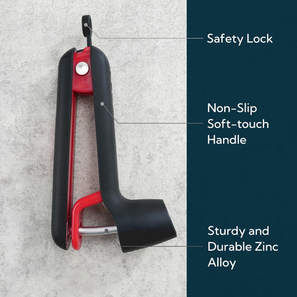 Cherry Pitter Tool, Cherry Core Remover | Larger Cross-Pitting Head, Safety Lock, Non-Slip Soft-Touch Handle, Dishwasher Safe4