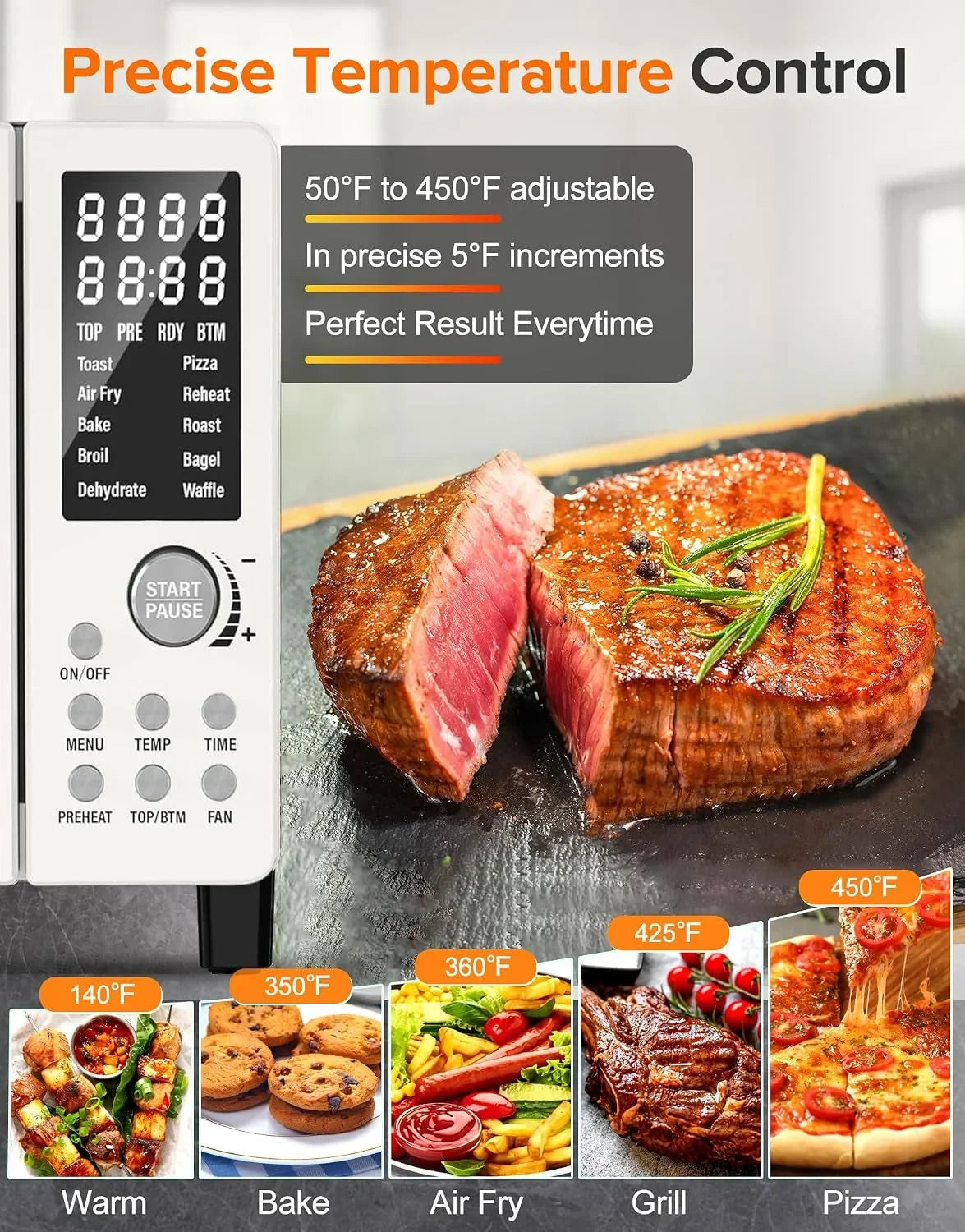 bravo-pro-smart-air-fryer-toaster-oven-countertop-combo-10-in-1-cooking-functions-1800w-50-450-f-21-qt-pfas-free-upgraded-super-convection-cream