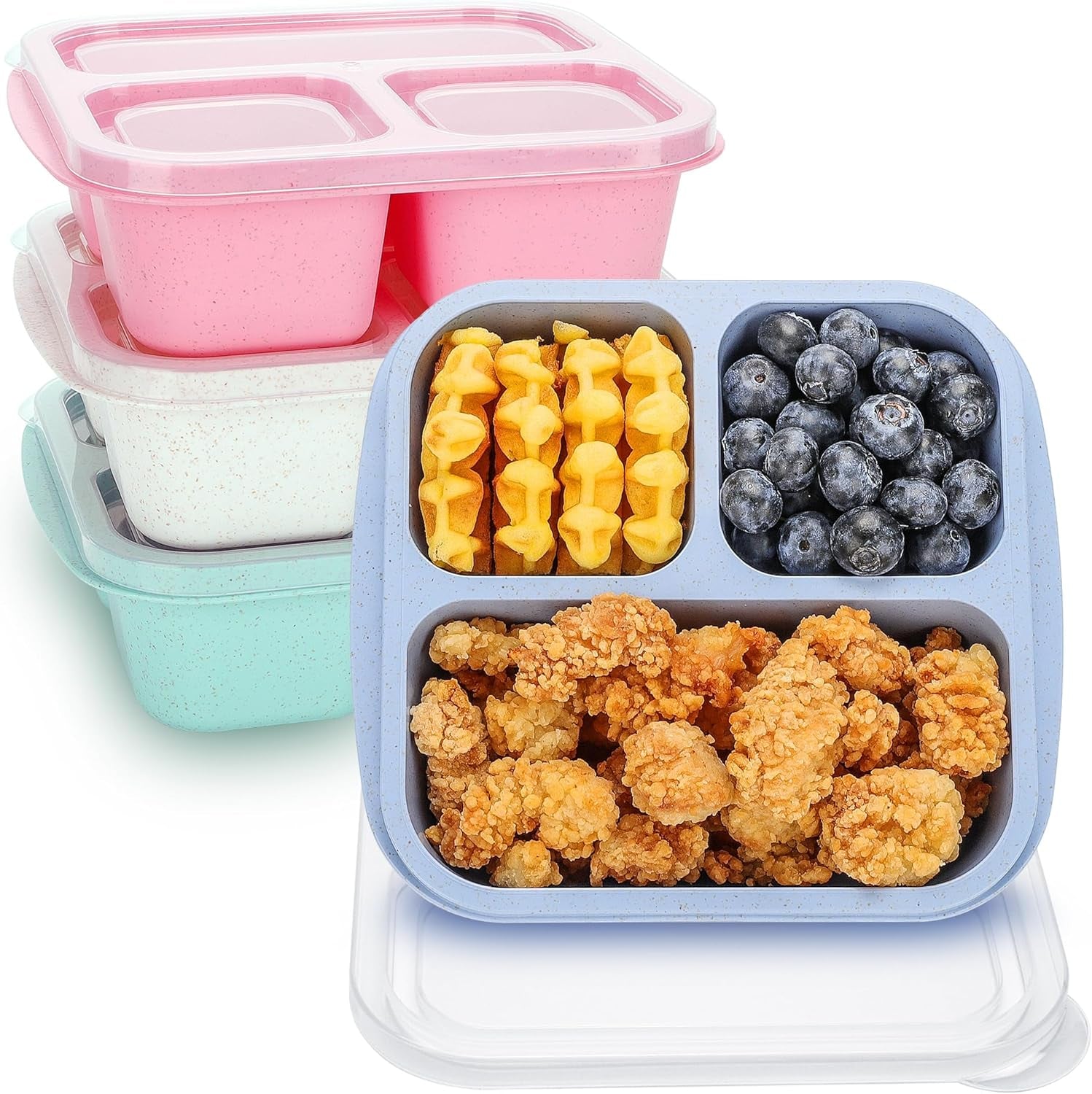 bento-box-for-kids-4-pack-3-compartments-meal-prep-containers-reusable-lunch-containers-food-storage-containers-with-lids-stackable-snack-boxes-for-school-work-and-travel