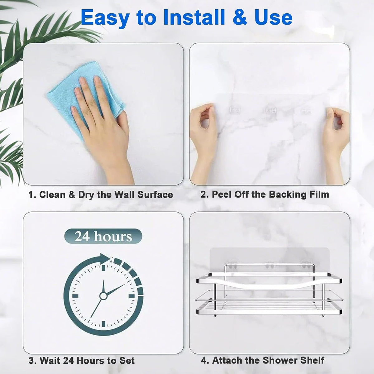 2-pack-shower-caddy-adhesive-replacement-waterproof-strong-adhesive-hooks-strips-no-drilling-for-shower-shelf-bathroom-storage-shelves-soap-holder-kitchen-racks