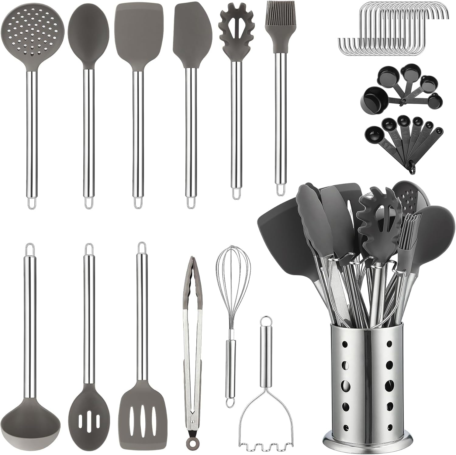 kitchen-utensils-set-38-pieces-non-stick-silicone-cooking-utensils-set-spoon-spatula-set-with-sturdy-stainless-steel-utensil-holder-dishwasher-safe