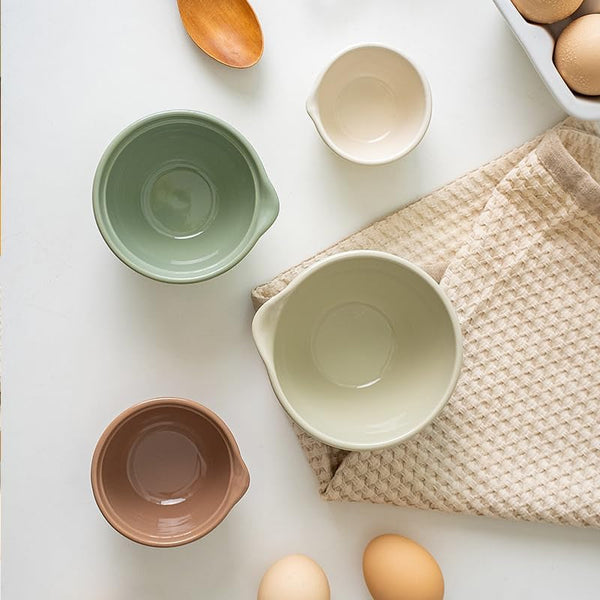 Ceramic Measuring Cups Set of 4, Assorted Colors8