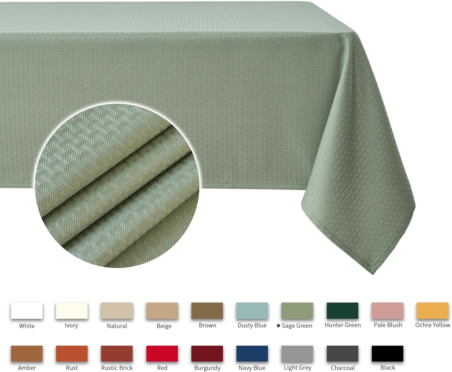 rectangle-tablecloth-weaved-pattern-waterproof-spillproof-wrinkle-free-table-cloth-kitchen-dining-tabletop-decoration-fabric-table-cover-for-holiday-parties-52-x-70-inch-sage-green