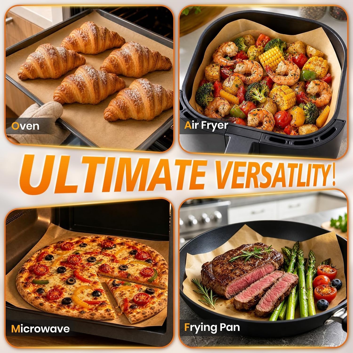 100pcs-9x13-inch-unbleached-parchment-paper-for-cooking-baking-natural-wood-pulp-food-grade-non-stick-waterproof-oilproof-pre-cut-sheets-for-steaming-grilling-air-fryer-oven-microwave