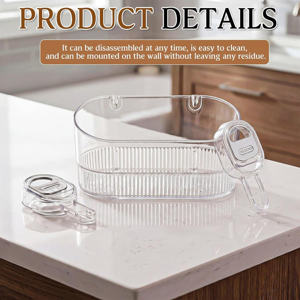 2 Pack Suction Cup Shower Caddy, No Drill Bathroom Shelf Organizer, Wall Mounted Storage Basket for Shampoo, Conditioner, Body Wash, Razor and Bath Supplies5
