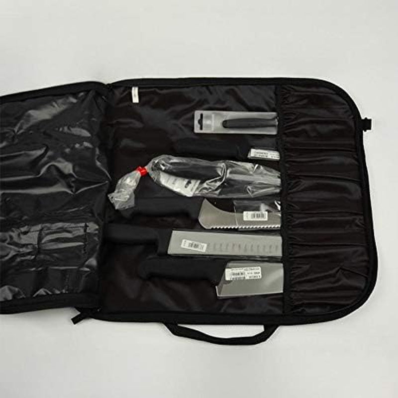 victorinox-forschner-7-pc-fibrox-deluxe-culinary-knife-roll-set-black