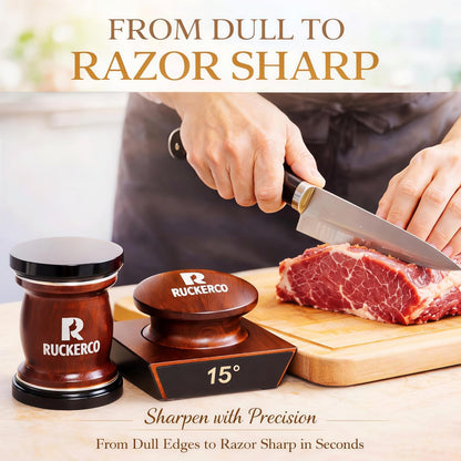 The Original Patented Knife Sharpener Kit, 4 Replaceable Ceramic Grinding Discs,Rolling Knife Sharpener 15& 20& 12& 25 Inclination Angles, Mother'S Day, Father'S Day,Birthday Give to You Love Most2