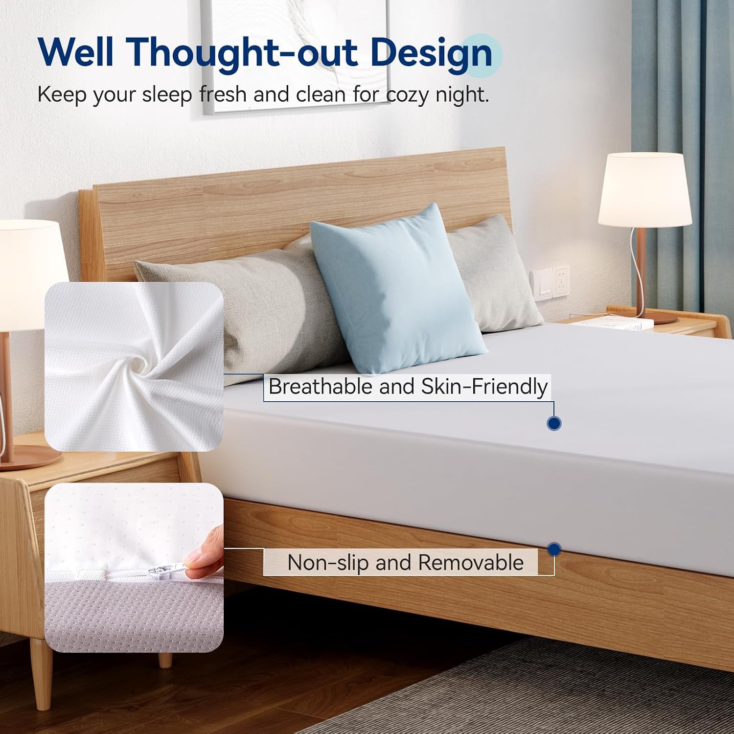 breathable-memory-foam-plush-mattress-queen-white-grey-80-x-60-x-8-inches