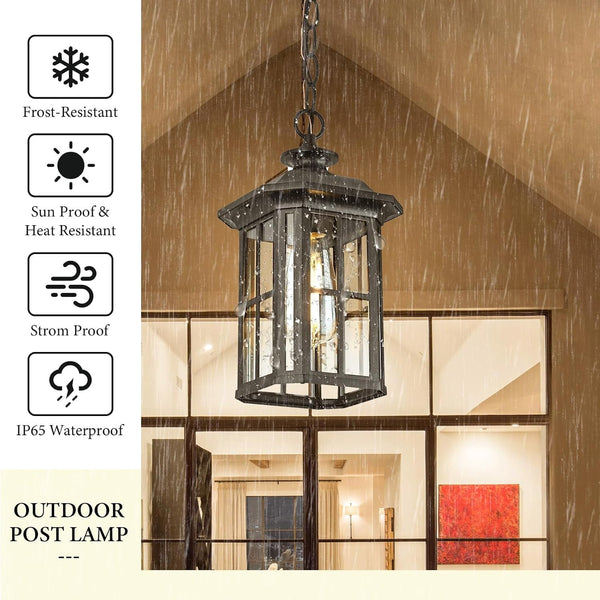 Outdoor Pendant Lights for Porch, Front Porch Chandelier Outdoor2
