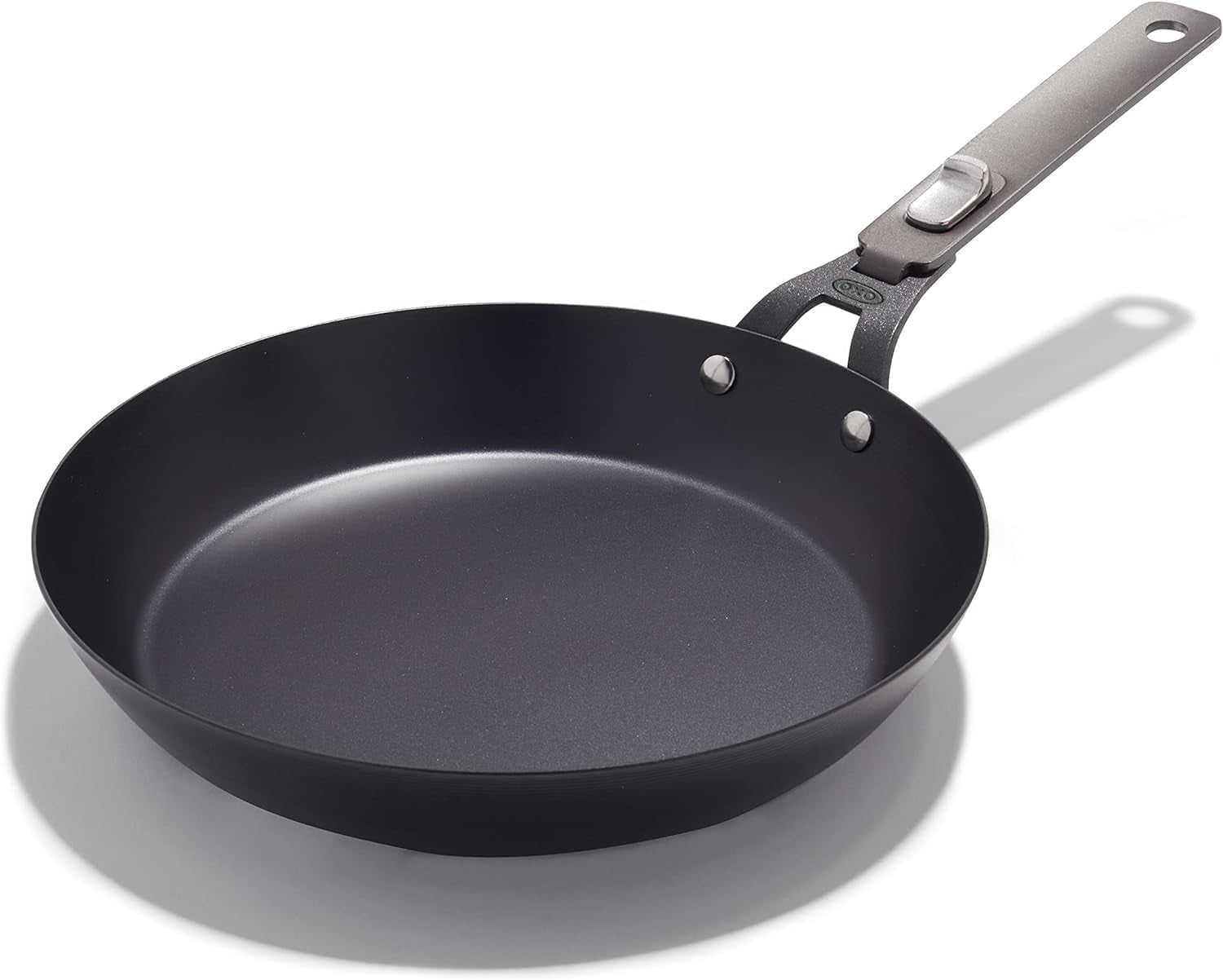 oxo-outdoor-pre-seasoned-carbon-steel-10-frying-pan-skillet-detachable-handle-for-easy-storage-indoor-use-nonstick-with-use-induction-suitable-oven-broiler-safe-browning-grill-sear-saute-black