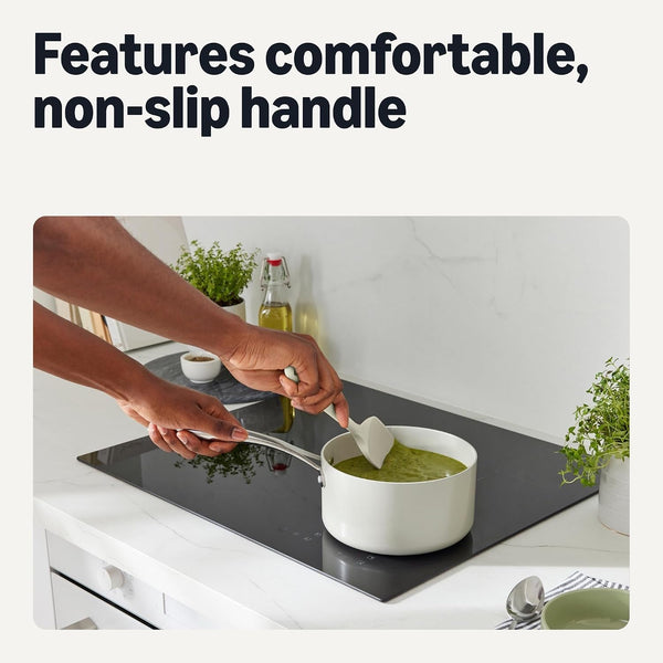 Silicone Spatulas, 5-Piece Set, Heat-Resistant, Food-Grade, Bpa-Free, Non-Slip Handle, Safe for Nonstick Cookware, Dishwasher-Safe, Linen Gray4