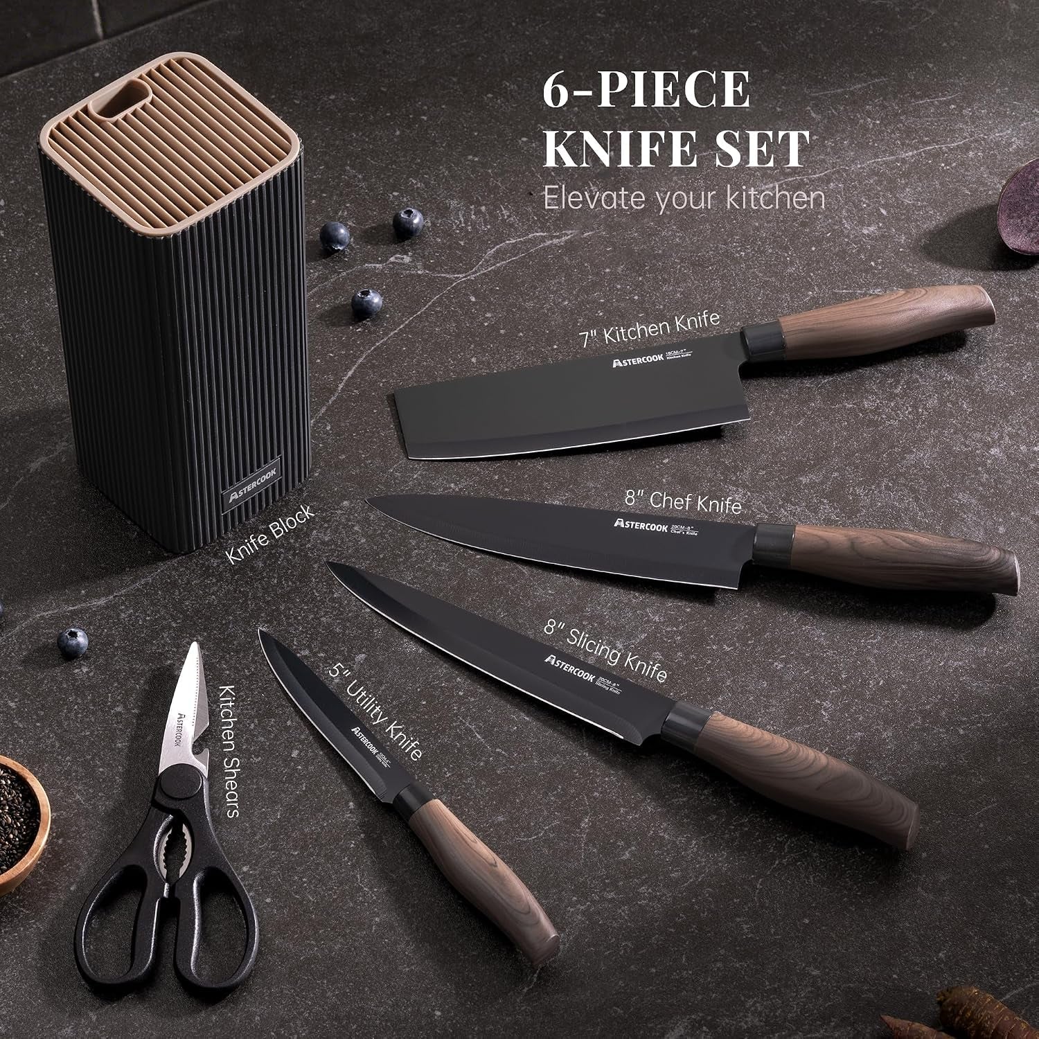knife-set-6-piece-kitchen-knife-set-with-block-high-carbon-stainless-steel-ultra-sharp-kitchen-knives-wood-grain-handle-dishwasher-safe-knife-block-set-black-kitchen-utility-knives