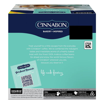 Classic Cinnamon Roll Keurig Single-Serve K-Cup Pods, Light Roast Coffee, 48 Count12