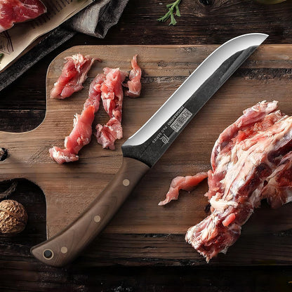6.7" Boning Knife for Meat Cutting, Sharp Fillet Knife for Fish6