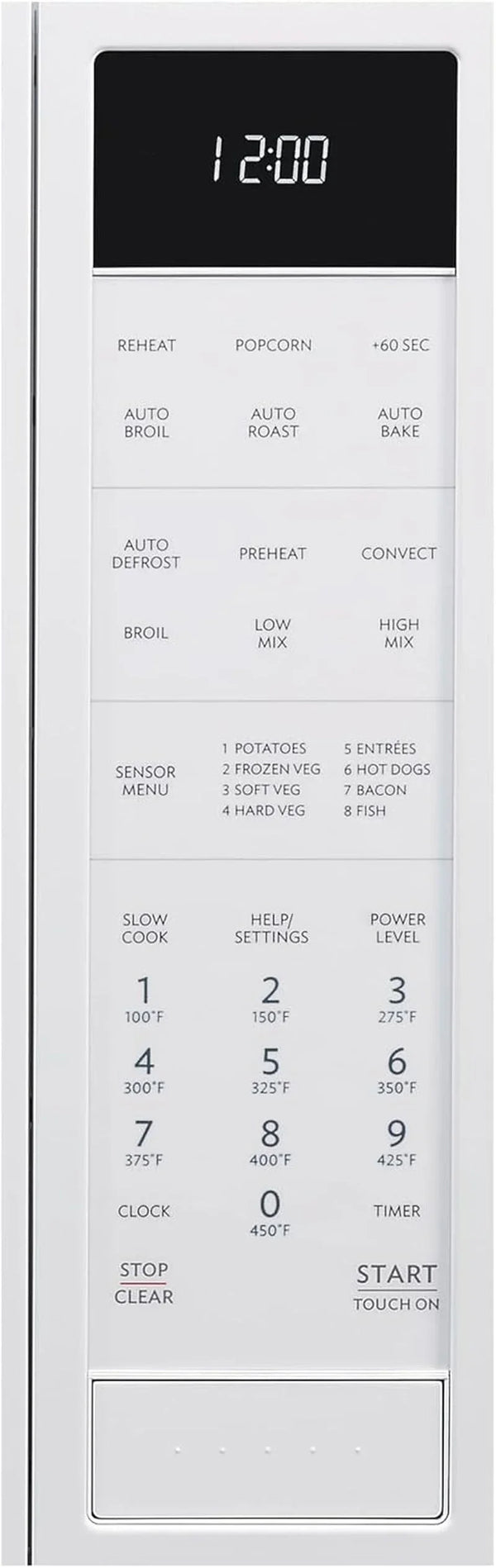 SMC1585KW Convection Countertop Microwave Oven with Removeable 15.4" Carousel Turntable, 1.5 Cubic Feet, 900 Watt, Sensor Cooking, White | 1.5 Cubic Feet, 900 Watt, Removeable 15.4" Carousel Turntable, Sensor Cooking15
