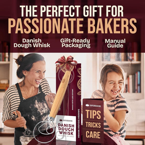 12" Danish Dough Whisk for Bread Mixing9