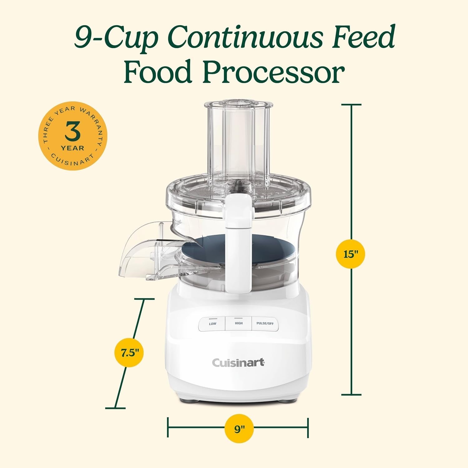 9-cup-continuous-feed-food-processor-with-fine-and-medium-reversible-shredding-and-slicing-disc-universal-blade-continuous-feed-attachment-and-in-bowl-storage-white