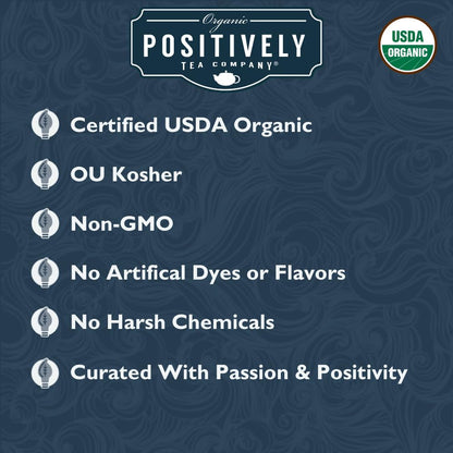 Positively Tea, Organic Assam TGFOP Black Tea, Loose Leaf, 16 Ounce3