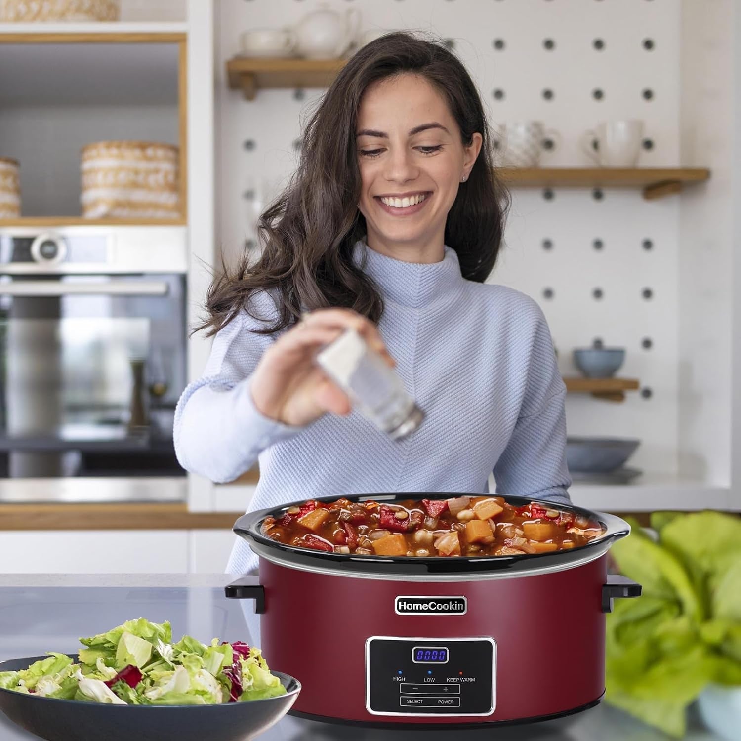 7-quart-programmable-slow-cooker-kitchen-appliances-perfect-kitchen-small-appliance-for-family-dinners-red-stainless-steel