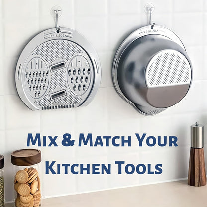 Rice Washer Strainer Bowl Stainless Steel Colander with Side Drainer | Ideal for Soaking, Washing, Cleaning, and Rinsing Rice, Fruits, Vegetables & Beans, Versatile Kitchen Tool7