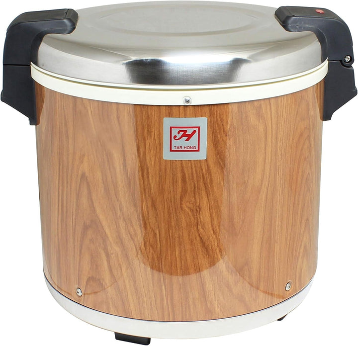 SEJ21000 Wood Grain 50-Cup (Uncooked) 100-Cup (Cooked) Rice Warmer