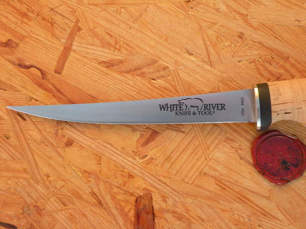Knives Traditional Fillet Knife 6" Trailing Point 440C Stainless...4