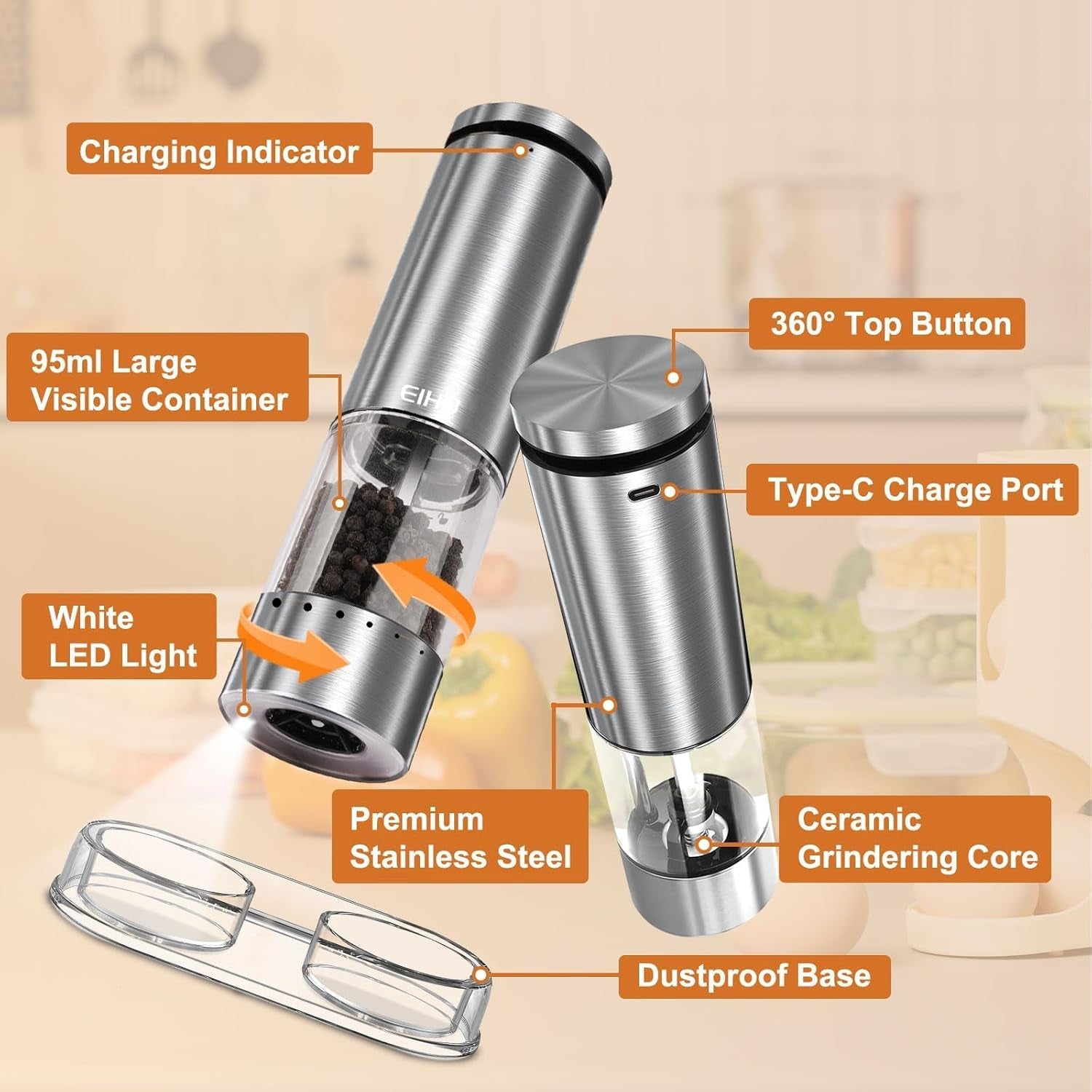 electric-salt-and-pepper-grinder-set-rechargeable-automatic-salt-and-pepper-shakers-mills-external-adjustable-coarseness-kitchen-gadgets-stocking-stuffers-christmas-cooking-gifts-for-men-women
