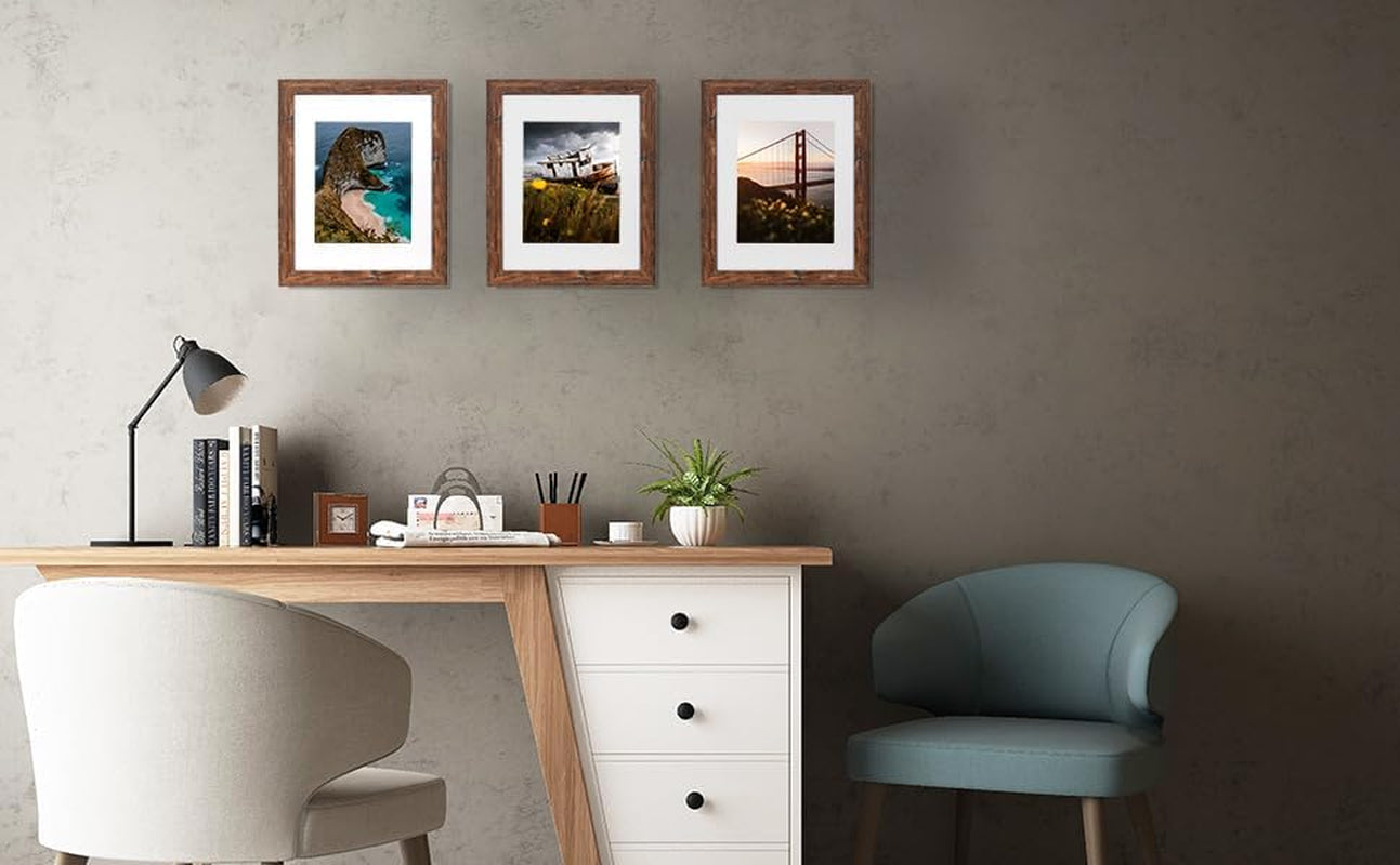 8x10-picture-frame-rotten-brown-wooden-frame-with-white-mat-for-tabletop-and-wall-mounting-display-for-home-office-gallery-holiday-with-photos-posters