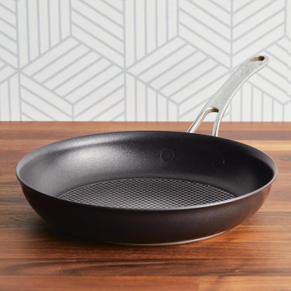 X Hybrid Nonstick Induction Frying Pan/Skillet, 10 Inch - Dark Gray2