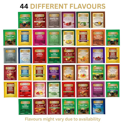 Tea Bag Sampler Assortment, Variety Pack (44 Count), 44 Unique Flavours for Tea Lovers: Women, Men, Couples, Family, Friends, Coworkers2