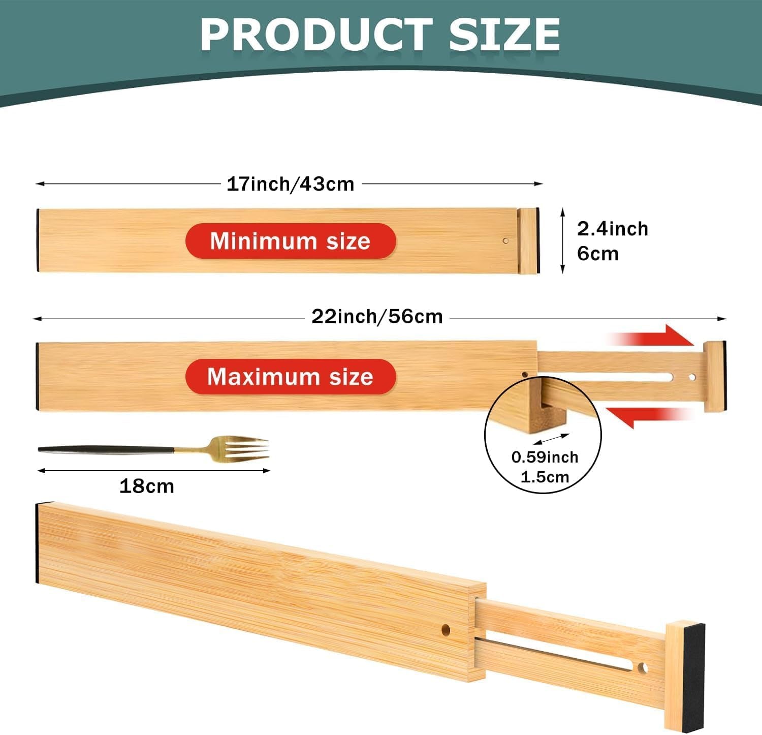 kitchen-drawer-dividers-4-pack-adjustable-bamboo-drawer-organizer