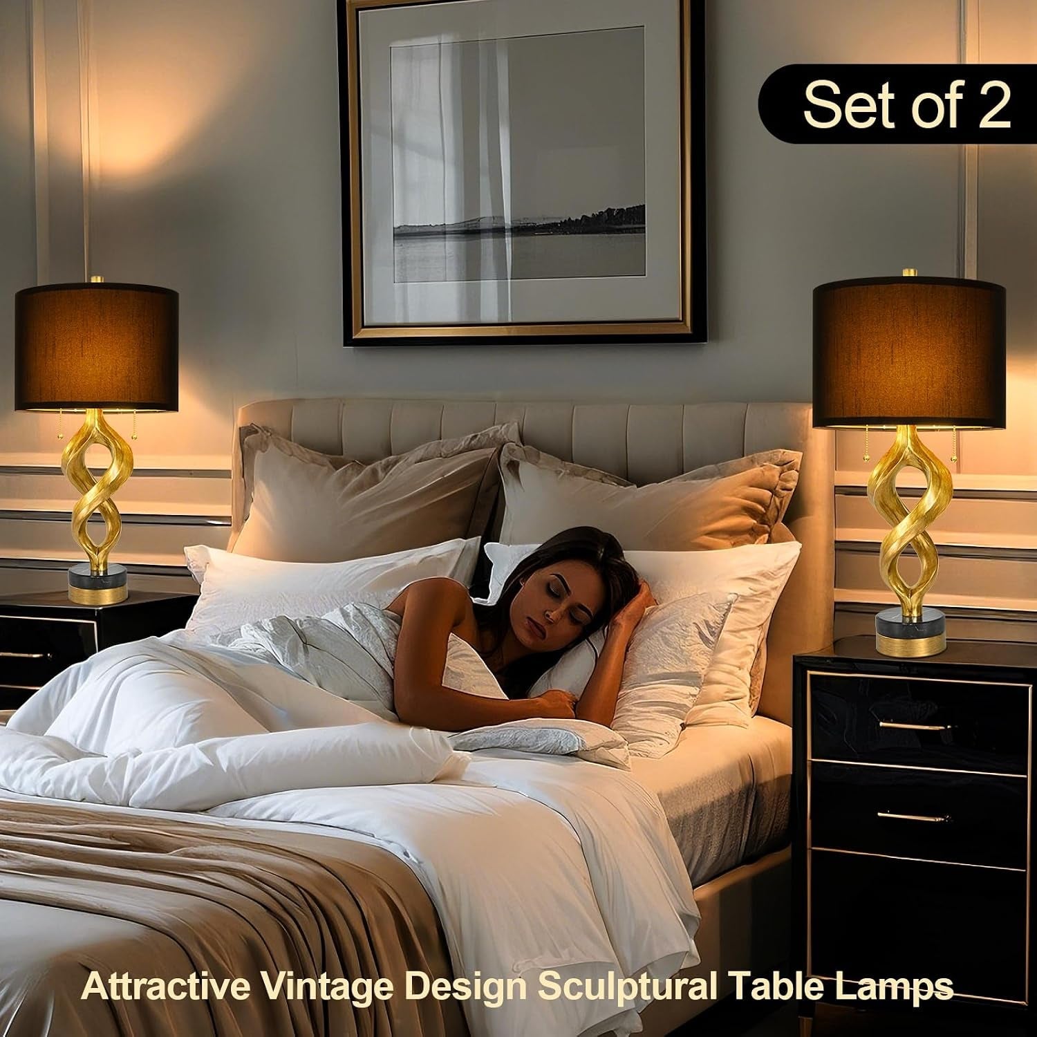 scenkoy-26-table-lamp-set-of-2-for-bedroom-living-room-antique-gold-leaf