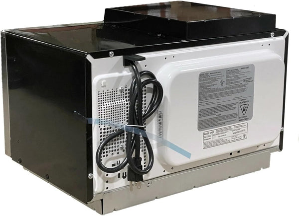 Procamp 0.9 Cu Ft RV Microwave with Trim Kit | 900W, Stainless | Built-In 0.9 Cu Ft RV Microwave, 900W, 10 Power Levels; Stainless with Trim Kit; for Motorhomes & Campers; MCG992ARB3