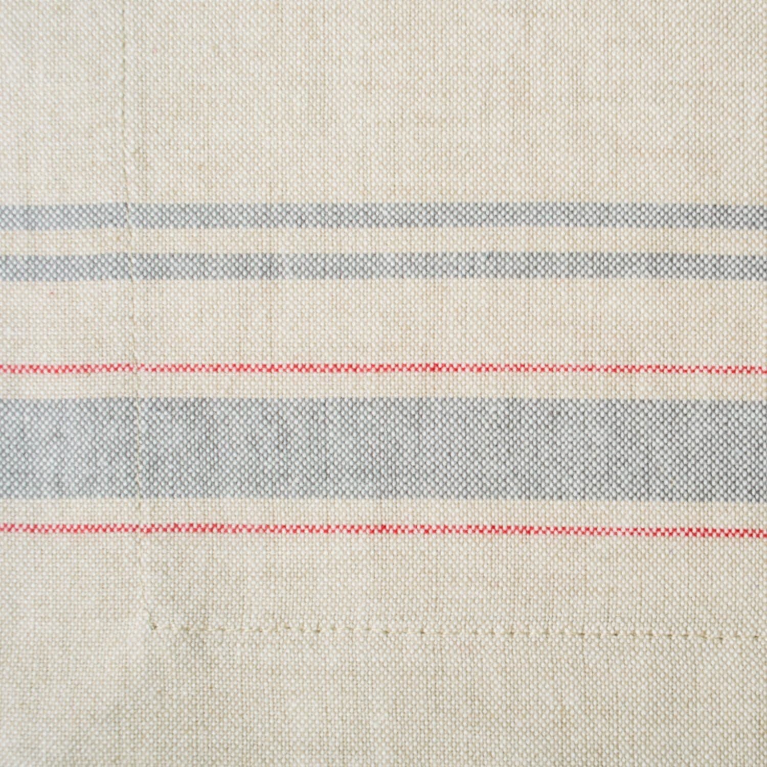 french-stripe-tabletop-collection-farmhouse-style-dining-table-linen-placemat-set-13x19-taupe-gray-6-piece