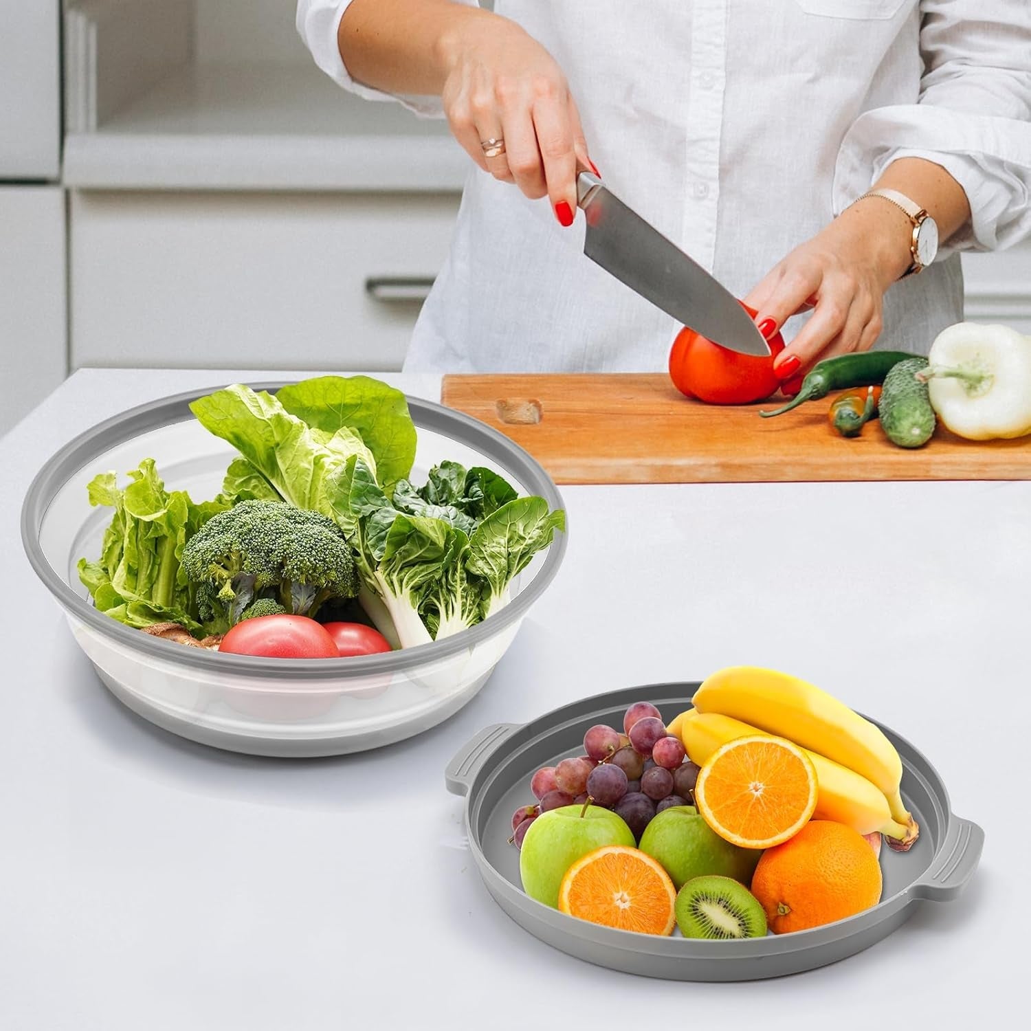 microwave-splatter-cover-for-food-with-anti-scald-base-plate-and-handles-large-bpa-free-silicone-vented-collapsible-guard-lid-kitchen-essential-gadget-for-meal-prep-10-7-inchgray