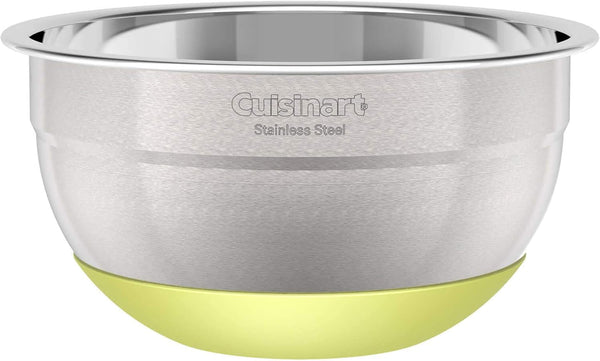 3-Piece Stainless Steel Mixing Bowls with Nonslip Base, 1.5Qt, 3Qt & 5Qt4
